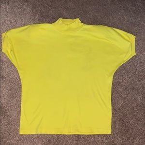 Knit It short sleeve cotton turtle neck